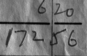 Number examination example