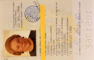 Identity document examination example